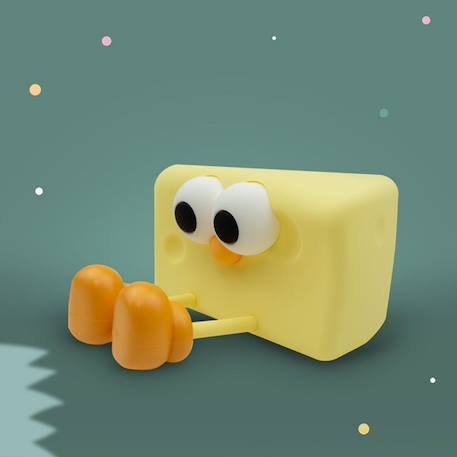 Veilleuse rechargeable fromage Jaune, orange, noir 5 - vertbaudet enfant 