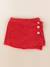 Jupe short - 4 ans Rouge 1 - vertbaudet enfant 