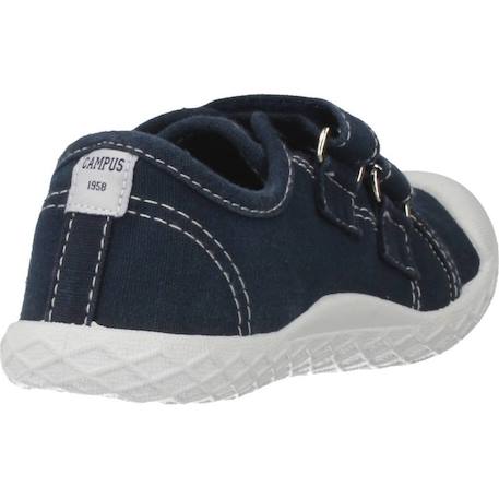 Basket garçon modèle cambridge Bleu+Brun clair 3 - vertbaudet enfant 