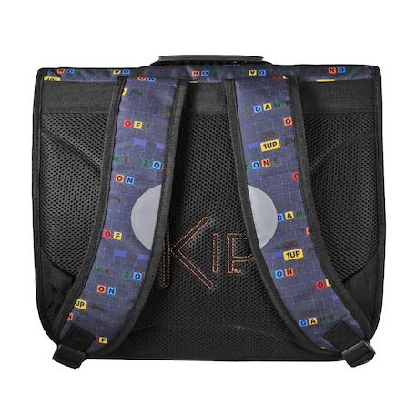 Cartable scolaire 38 cm School Time Bleu 4 - vertbaudet enfant 