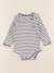 Body - 9 mois Blanc, bleu 1 - vertbaudet enfant 