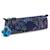 Trousse fille nylon lisse avec porte-clé singe Bleu / rose 1 - vertbaudet enfant 