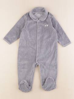 Seconde main-Garçon-Pyjama, surpyjama, dors-bien-Pyjama velours - 12 mois