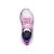 Baskets basses  à scratch Rose blanc 5 - vertbaudet enfant 
