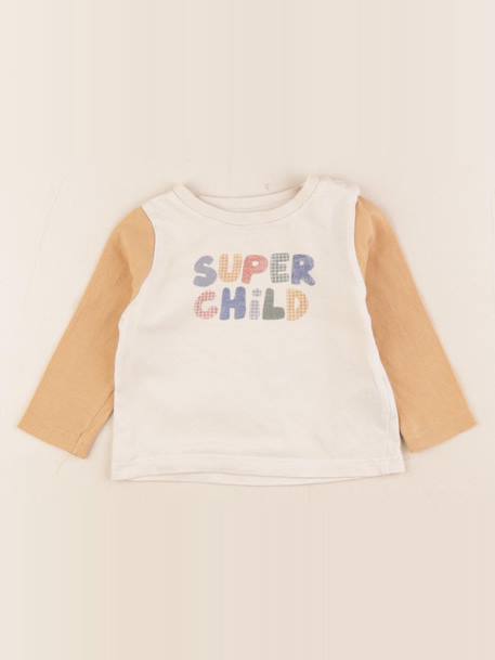 Tee-shirt - 6 mois Multicolore 1 - vertbaudet enfant 