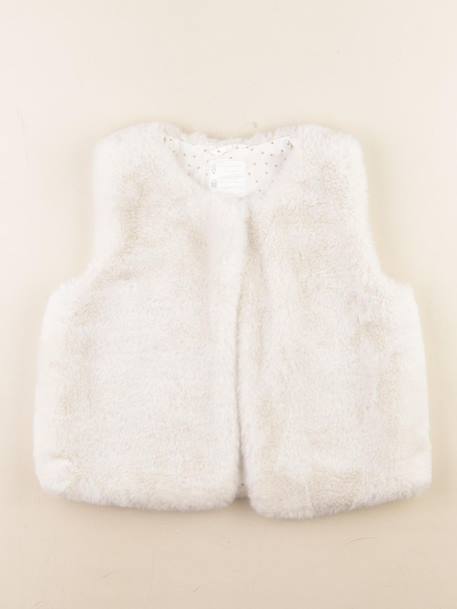 Gilet - 10 ans Blanc 1 - vertbaudet enfant 
