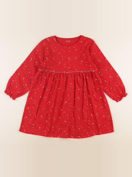 Robe - 8 ans Rouge, or 1 - vertbaudet enfant 