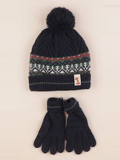 Seconde main-Garçon-Accessoires-Ensemble bonnet/gants - 4/6 ans