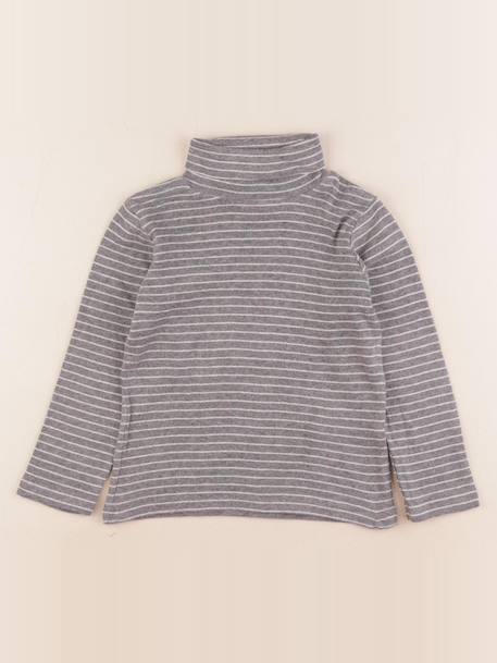 Sous-pull - 4 ans Gris 1 - vertbaudet enfant 