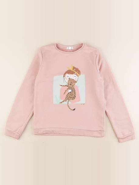 Sweat - 10 ans Rose 1 - vertbaudet enfant 