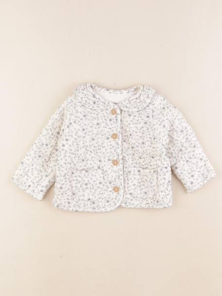 Veste - 6 mois Beige, bleu 1 - vertbaudet enfant 
