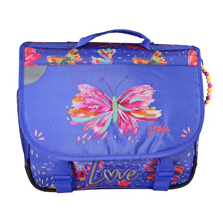 Cartable scolaire 38 cm Fly With Me Bleu 1 - vertbaudet enfant 