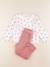 Pyjama velours - 4 ans Rose 1 - vertbaudet enfant 