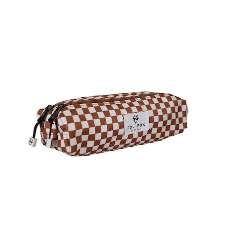 Trousse scolaire 2 compartiments Skate Marron 2 - vertbaudet enfant 
