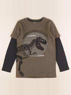 Seconde main-Garçon-T-shirt, polo, sous pull-Tee-shirt coton - 10 ans