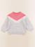 Pull - 4 ans Gris, rose 1 - vertbaudet enfant 