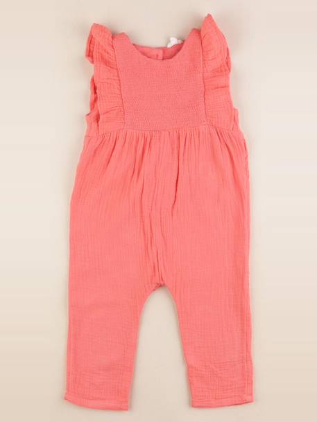 Salopette - 24 mois Orange, rose 1 - vertbaudet enfant 