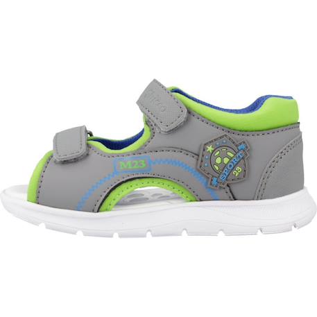 Sandale bébé synthétique gustavo Bleu+Gris 8 - vertbaudet enfant 