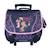 Cartable à roulettes 38 cm Cow Girl Bleu 1 - vertbaudet enfant 