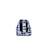 Trousse scolaire 2 compartiments Daisy Bleu 3 - vertbaudet enfant 