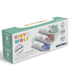 -Recharge papier thermique coloré kidyroll pour kidyprint et k-print