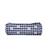 Trousse scolaire ronde Daisy Bleu 4 - vertbaudet enfant 
