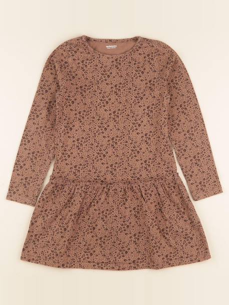 Robe - 8 ans Marron 1 - vertbaudet enfant 