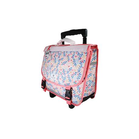 Cartable à roulettes 38 cm Happy Blush Rose 2 - vertbaudet enfant 