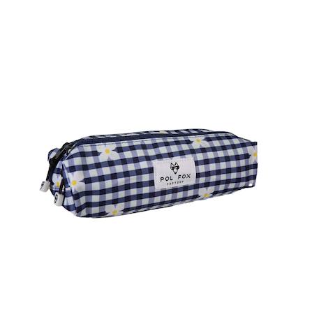 Trousse scolaire 2 compartiments Daisy Bleu 2 - vertbaudet enfant 