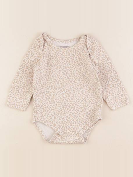 Body - 9 mois Beige, rose 1 - vertbaudet enfant 