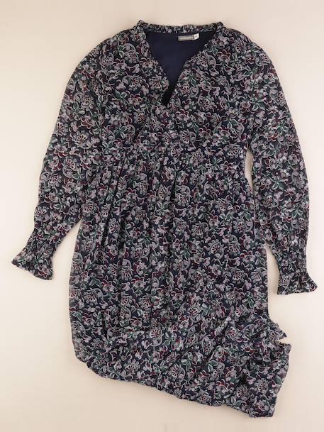 Robe grossesse - 38 Bleu, violet 1 - vertbaudet enfant 