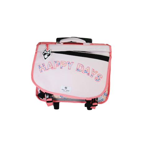 Cartable à roulettes 38 cm Happy Blush Rose 6 - vertbaudet enfant 