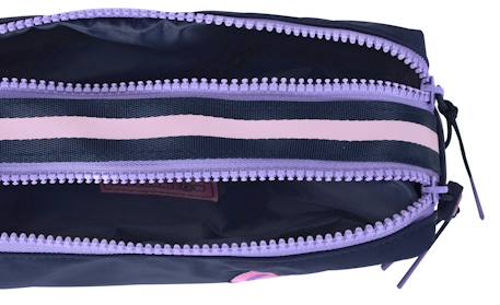 Trousse scolaire 2 compartiments Glimmed Bleu 3 - vertbaudet enfant 
