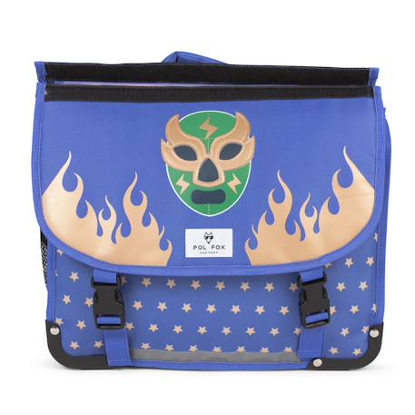 Cartable scolaire 38 cm réversible Catch Bleu 3 - vertbaudet enfant 