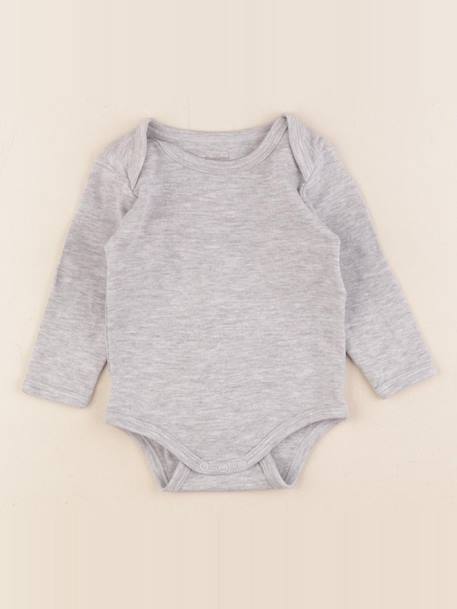 Body - 9 mois Gris 1 - vertbaudet enfant 