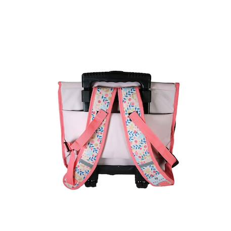 Cartable à roulettes 38 cm Happy Blush Rose 4 - vertbaudet enfant 