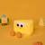 Veilleuse rechargeable fromage Jaune, orange, noir 1 - vertbaudet enfant 