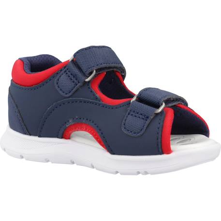 Sandale bébé synthétique gustavo Bleu+Gris 5 - vertbaudet enfant 