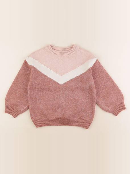 Pull - 4 ans Rose 1 - vertbaudet enfant 