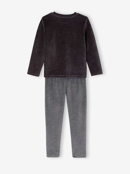 Lot de 2 pyjamas garçon anthracite 12 - vertbaudet enfant 