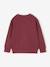 Sweat garçon col rond manches longues blanc chiné+bleu nuit+rouge chiné 12 - vertbaudet enfant 
