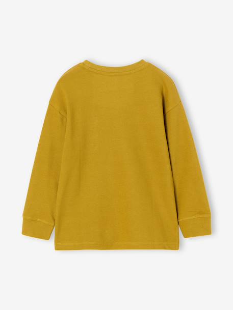 T-shirt manches longues garçon olive 3 - vertbaudet enfant 