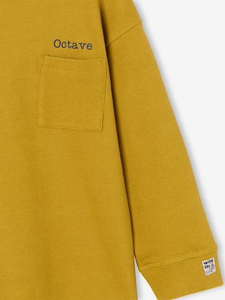 T-shirt manches longues garçon olive 4 - vertbaudet enfant 