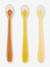 Lot 3 cuillères d'alimentation Mr Lion bleu+jaune+rose pâle 2 - vertbaudet enfant 