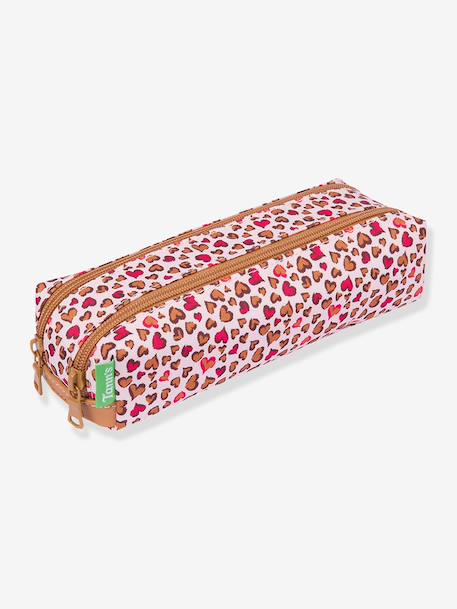 Trousse double Lilou Les Fantaisies rose 2 - vertbaudet enfant 