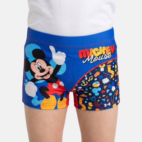 Boxer de bain enfant imprimé mickey Marine+Rouge 6 - vertbaudet enfant 