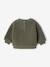 Sweat bébé en sherpa noix de pécan+vert 10 - vertbaudet enfant 