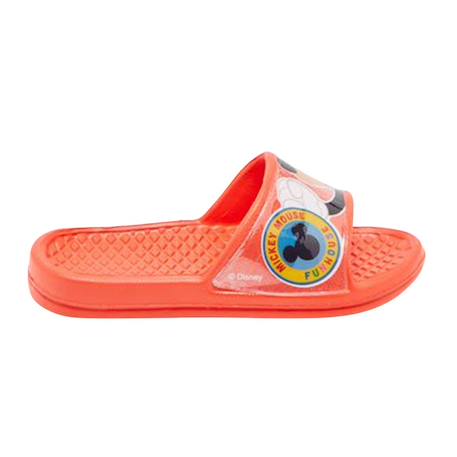 Claquettes de bain enfant à motif mickey Rouge 3 - vertbaudet enfant 