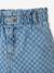 Pantalon fille large motifs fantaisie bleu clair+bleu foncé+denim gris 3 - vertbaudet enfant 
