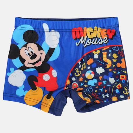 Boxer de bain enfant imprimé mickey Marine+Rouge 3 - vertbaudet enfant 